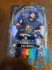 2020-21 Upper Deck Stature Rookies 325/399 Gage Quinney #184 Rookie